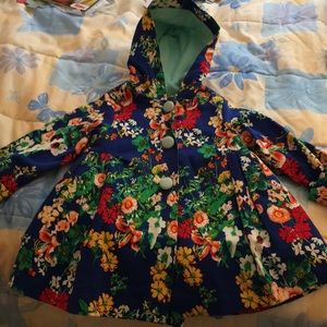 Gorgeous multi-colored pea coat.